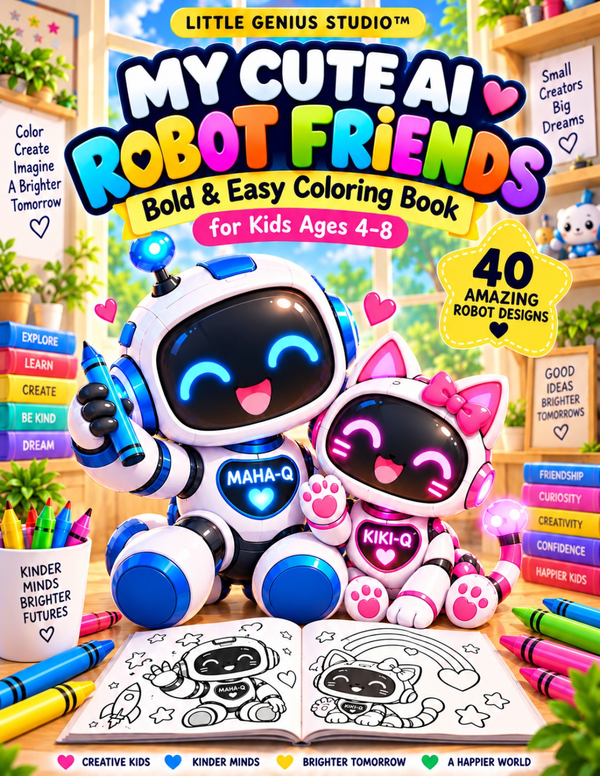 My Cute AI Robot Friends cover